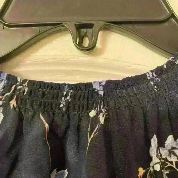 Rebecca Taylor Francine Floral Print Silk Top - Picture 9 of 9